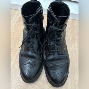 Doc Dr. Martens Leather Brogue Boots